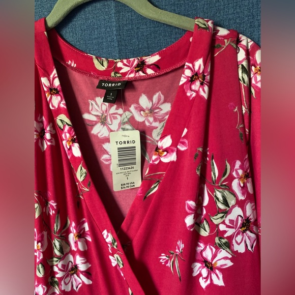 NWT Pink Torrid Dress - Picture 4 of 4